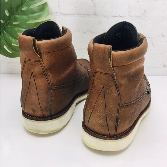 Red Wing Irish Setter 838 Boots Men's 10.5 EE (Wide) Brown Leather Wingshooter - Picture 4 of 14